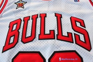 Maillot NBA Pas Cher Chicago Bulls Michael Jordan 23 1997/1998 Blanc