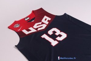 Maillot NBA Pas Cher USA 2014 Harden 13 Noir