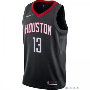 Maillot NBA Pas Cher Houston Rockets James Harden 13 Noir Statement 2017/18