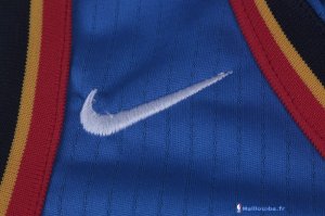 Maillot NBA Pas Cher Oklahoma City Thunder Russell Westbrook 0 Bleu Icon 2017/18