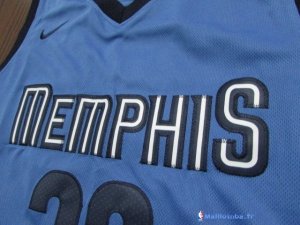 Maillot NBA Pas Cher Memphis Grizzlies Pau Gasol 33 Bleu Statement 2017/18