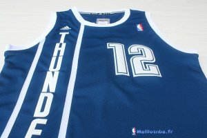 Maillot NBA Pas Cher Oklahoma City Thunder Steven Adams 12 Retro Bleu