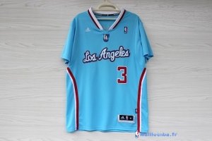 Maillot NBA Pas Cher Los Angeles Clippers Chris Paul 3 Bleu MC