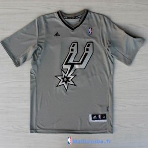 Maillot NBA Pas Cher Noël San Antonio Spurs Parker 9 Gris