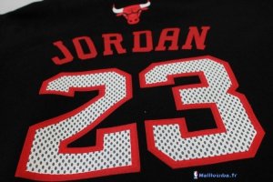 Survetement NBA Pas Cher Chicago Bulls 2016 Michael Jordan 23 Noir