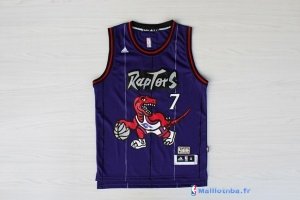 Maillot NBA Pas Cher Toronto Raptors Kyle Lowry 7 Retro Pourpre