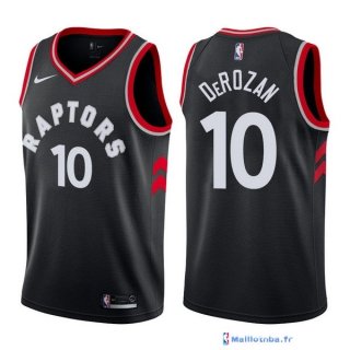 Maillot NBA Pas Cher Toronto Raptors DeMar DeRozan 10 Noir Statement 2017/18