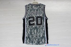 Maillot NBA Pas Cher San Antonio Spurs Manu Ginóbili 20 Vert