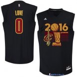 Maillot NBA Pas Cher Finales Cleveland Cavaliers Kevin Love 0 Noir