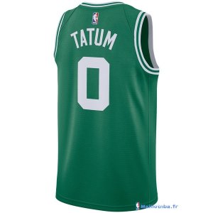 Maillot NBA Pas Cher Boston Celtics Jayson Tatum 0 Vert Icon 2017/18