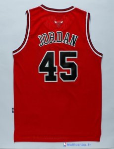 Maillot NBA Pas Cher Chicago Bulls Michael Jordan 45 Retro Rouge