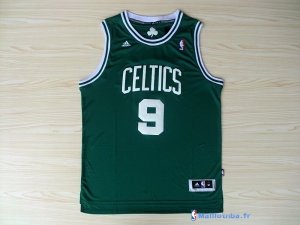 Maillot NBA Pas Cher Boston Celtics Rajon Rondo 9 Vert Blanc