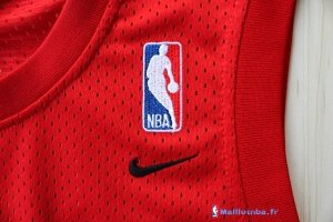 Maillot NBA Pas Cher Philadelphia Sixers Allen Iverson 3 Retro Rouge Noir