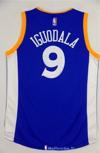 Maillot NBA Pas Cher Golden State Warriors 2016/2017 Andre Iguodala 9 Bleu