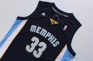 Maillot NBA Pas Cher Memphis Grizzlies Pau Gasol 33 Bleu