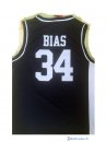 Maillot NCAA Pas Cher Wildcats Leonard Kevin 34 Bias Noir