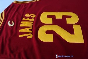 Maillot NBA Pas Cher Cleveland Cavaliers LeBron James 23 Rouge