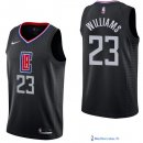 Maillot NBA Pas Cher Los Angeles Clippers Lou Williams 23 Noir Statement 2017/18