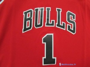 Maillot NBA Pas Cher Chicago Bulls Junior Derrick Rose 1 Rouge
