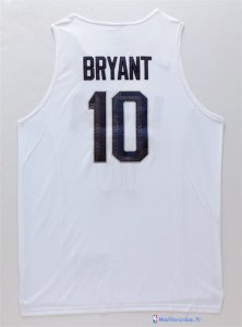 Maillot NBA Pas Cher USA 2016 Bryant 10 Blanc