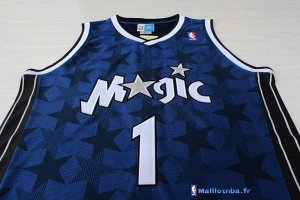 Maillot NBA Pas Cher Orlando Magic Anfernee Hardaway 1 Bleu Sombre