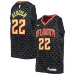 Atlanta Hawks Cam Reddish Nike Black Team Swingman Jersey
