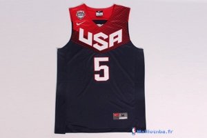 Maillot NBA Pas Cher USA 2014 Durant 5 Noir