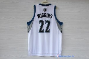 Maillot NBA Pas Cher Minnesota Timberwolves Andrew Wiggins 22 Blanc