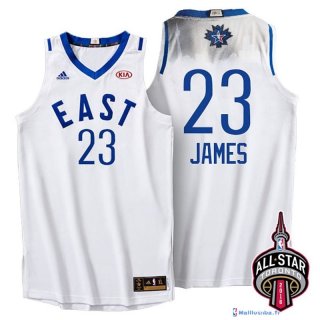 Maillot NBA Pas Cher All Star 2016 LeBron James 23 Blanc