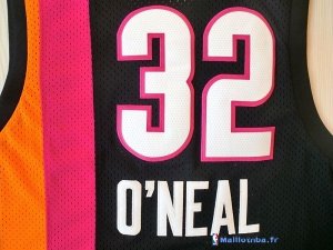 Maillot ABA Pas Cher Miami Heat Neal 32 Noir