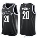 Maillot NBA Pas Cher Brooklyn Nets Timofey Mozgov 20 Noir Icon 2017/18