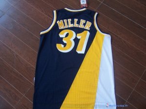 Maillot NBA Pas Cher Indiana Pacers Reggie Miller 31 Retro Noir