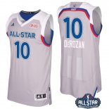 Maillot NBA Pas Cher All Star 2017 Demar Derozan 10 Gray