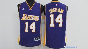 Maillot NBA Pas Cher Los Angeles Lakers Ingram 14 Pourpre