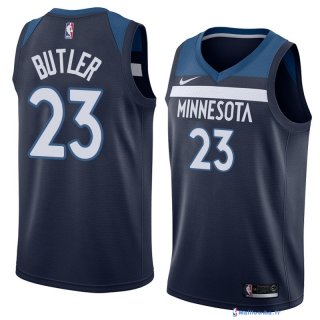 Maillot NBA Pas Cher Minnesota Timberwolves Jimmy Butler 23 Marine Icon 2017/18