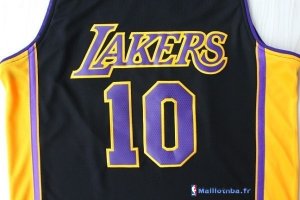 Maillot NBA Pas Cher Los Angeles Lakers Steve Nash 10 Noir