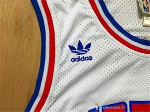 Maillot NBA Pas Cher Detroit Pistons Isiah Thomas 11 Blanc