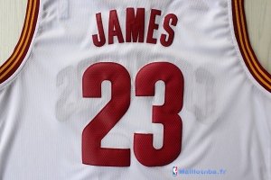 Maillot NBA Pas Cher Cleveland Cavaliers LeBron James 23 Blanc