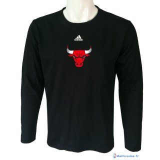 Maillot NBA Pas Cher Chicago Bulls ML Noir