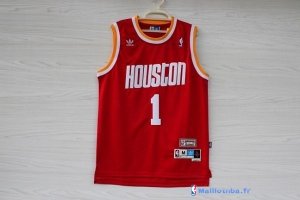 Maillot NBA Pas Cher Houston Rockets Tracy McGrady 1 Retro Rouge