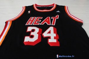 Maillot NBA Pas Cher Miami Heat Ray Allen 34 Retro Noir