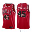 Maillot NBA Pas Cher Chicago Bulls Denzel Valentine 45 Rouge Icon 2017/18