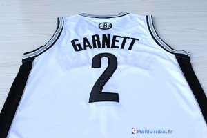 Maillot NBA Pas Cher Brooklyn Nets Kevin Garnett 2 Blanc