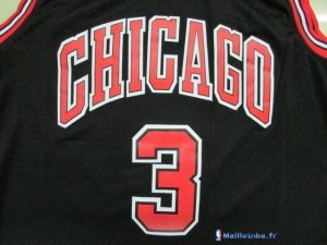 Maillot NBA Pas Cher Chicago Bulls Doug McDermott 3 Noir