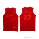 Maillot NBA Pas Cher Chicago Bulls Michael Jordan 23 Rouge Profond Engrener