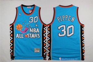 Maillot NBA Pas Cher All Star 1996 Scottie Pippen 30 Bleu