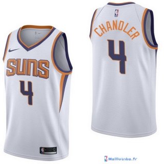 Maillot NBA Pas Cher Phoenix Suns Tyson Chandler 4 Blanc Association 2017/18