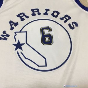 Maillot NBA Pas Cher Golden State Warriors Nick Young 6 Nike Retro Blanc 2017/18