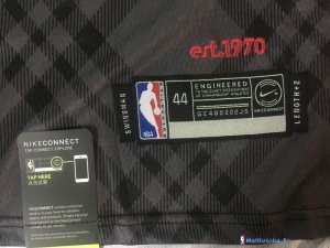 Maillot NBA Pas Cher Portland Trail Blazers C.J. McCollum 3 Nike Noir Ville 2017/18