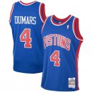 Detroit Pistons Joe Dumars Mitchell & Ness Blue 1988-89 Hardwood Classics Swingman Player Jersey